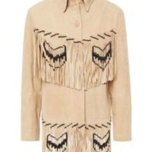 💕HOST PICK💕 x 2 Maje Fringed Jacket NWT - Picture 2 of 11